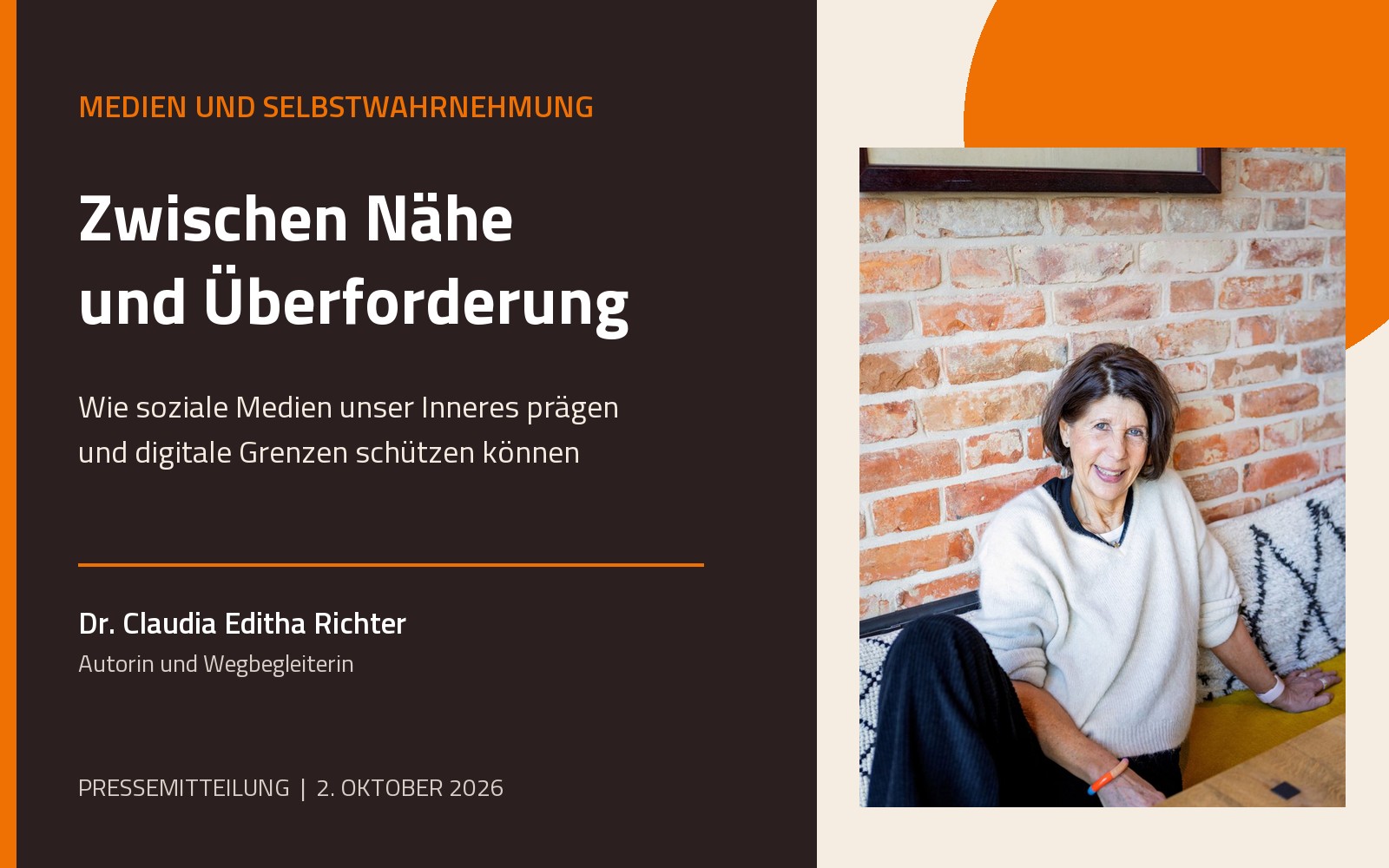 Dr. Claudia Editha Richter über soziale Medien und digitale Grenzen